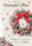 Mum Christmas - Traditional Wreath Wonderful