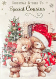 Cousin’s Christmas - Cute Bears In Snow