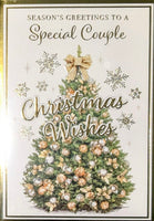 Special Couple Christmas - Traditional Gold Tree