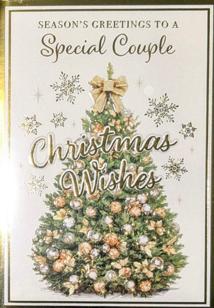 Special Couple Christmas - Traditional Gold Tree