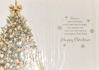 Special Couple Christmas - Traditional Gold Tree