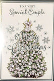 Special Couple Christmas - Traditional Silver Tree