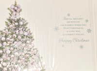 Special Couple Christmas - Traditional Silver Tree