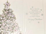 Special Couple Christmas - Traditional Silver Tree
