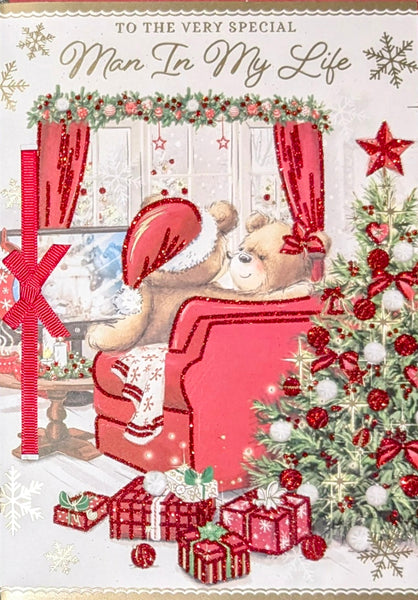 Man In My Life Christmas - Large Cute Sofa