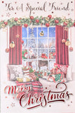Friend Christmas - Traditional Window