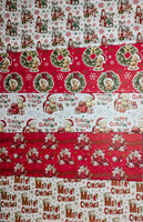 Christmas Wrapping Paper (5 Sheets)  - Cute