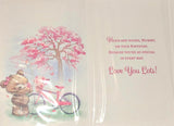 Mummy Birthday - Cute Bike & Tree