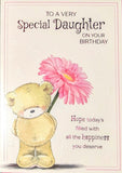 Daughter Birthday - Cute Pink Flower Special