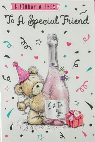 Friend Birthday - Cute Champagne