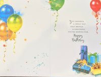 Nephew Birthday - Traditional Gift Boxes & Balloons