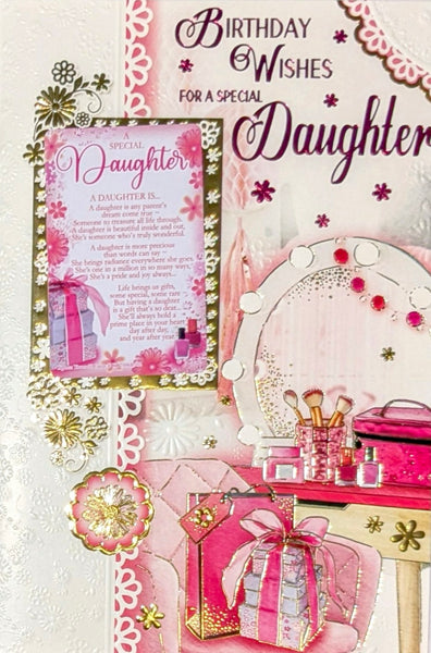 Daughter Birthday - Keepsake Mirror