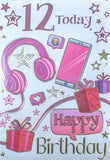 12 Girl Birthday - Headphones & Mobile