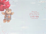 Valentines Boyfriend - Bear With Balloons