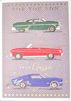 Son  Birthday - Large Classic Cars