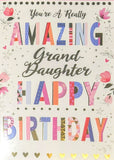 Granddaughter Birthday - Large Amazing