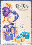 Brother Birthday - Large Gift Boxes & Balloons