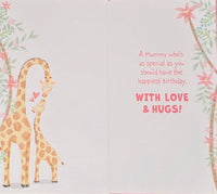 Mummy Birthday - Slim Cute Giraffes