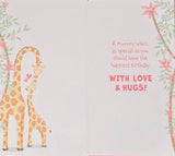 Mummy Birthday - Slim Cute Giraffes