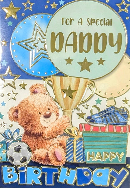 Daddy Birthday - Cute Trophy Dark Blue