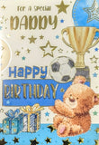 Daddy Birthday - Cute Trophy Light Blue