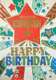 Cousin Birthday - Red Star