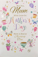 Mother’s Day Mum - Traditional Teacups & Flowers