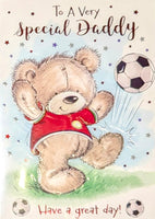 Daddy Birthday - Cute Football