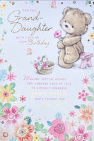 Granddaughter Birthday - Cute Words