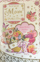 Mother’s Day Mum - Large Traditional Flower Basket