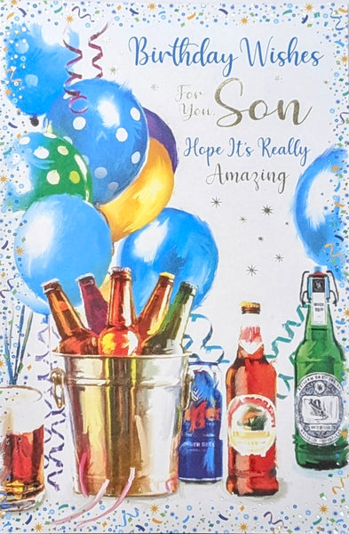 Son Birthday - Beer & Balloons