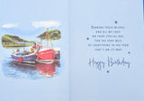 Husband Birthday - Large Traditional Boats