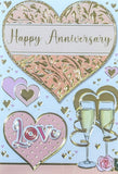 Your Anniversary - Traditional Orange Heart