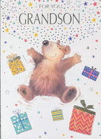 Grandson Birthday - Large Cute Gift Boxes