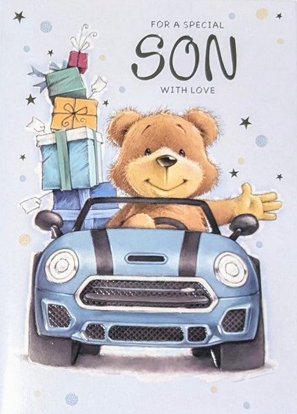 Son Birthday - Large Cute Car