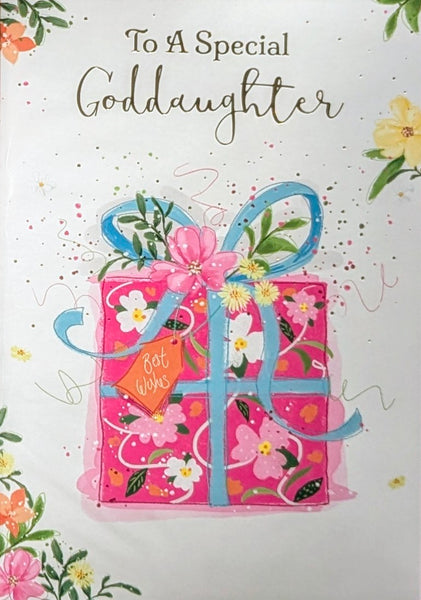 Goddaughter Birthday - Pink Gift Box