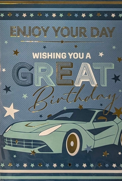 Open Male Birthday - Traditional Car Great