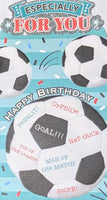 Open Male Birthday - Slim Platinum Football