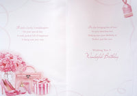 Granddaughter Birthday - Pink Handbag Words