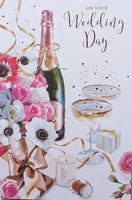 Wedding Day - Traditional Champagne & Flowers