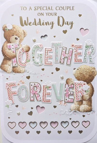 Wedding Day - Large Cute Together Forever