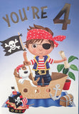 4 Boy Birthday - Pirate