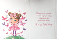 Open Female Birthday - Pink Fairy