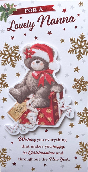 Nanna Christmas - Slim Cute Gift Box