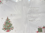 Granddaughter Christmas - Traditional Tree And Words