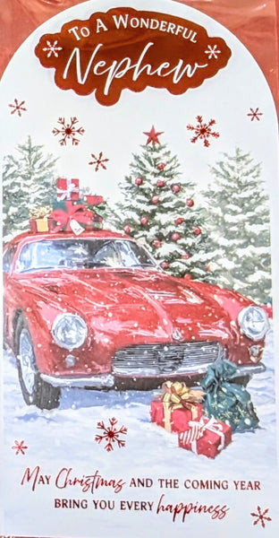 Nephew Christmas - Slim Traditional Car