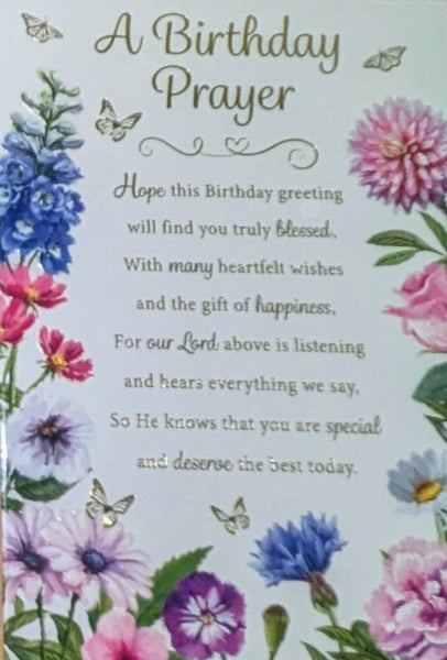 Religious Birthday - Birthday Prayer