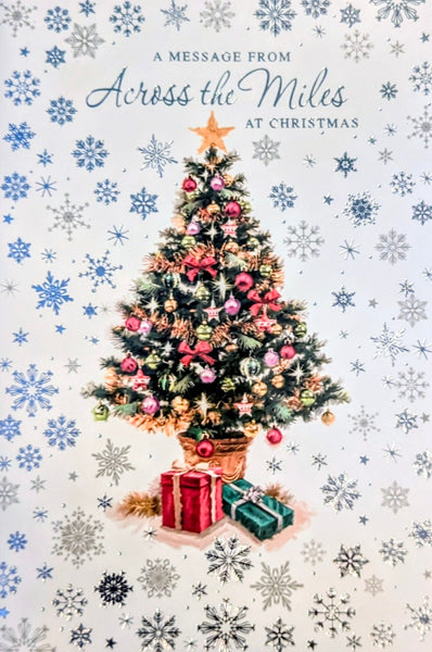 Across The Miles Christmas - Traditional Tree & Gifts