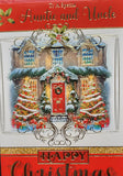 Auntie & Uncle Christmas - Traditional Red door