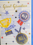 Great Grandson Birthday - Pale Blue